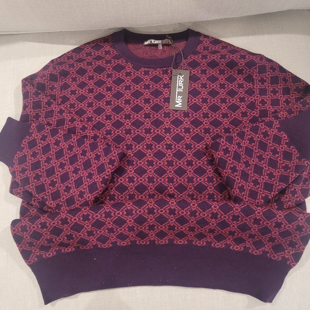 Mr Turk Buchanan Merino Wool Sweater XL